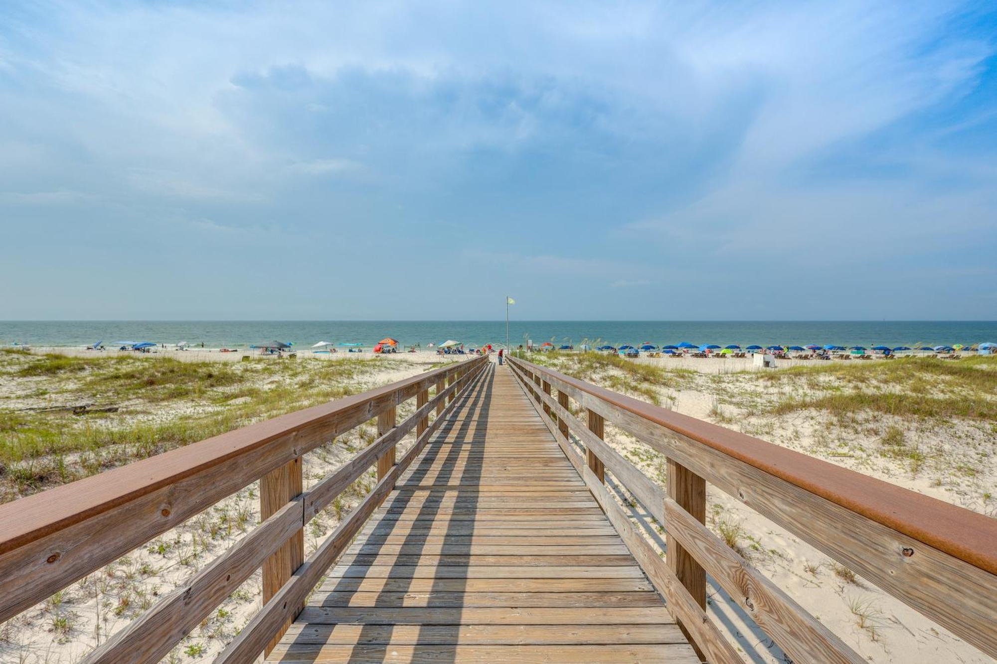 Gulf Shores Condo With Private Balcony On The Beach! Gulf Highlands Exteriör bild